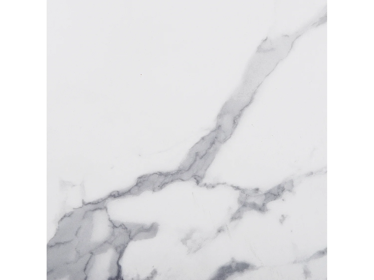 Table de repas SANTIAGO Marbre blanc 160 cm 80 cm