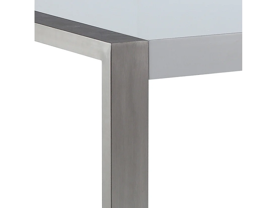 Tavolo da pranzo ARCTIC Argento 180 cm 90 cm