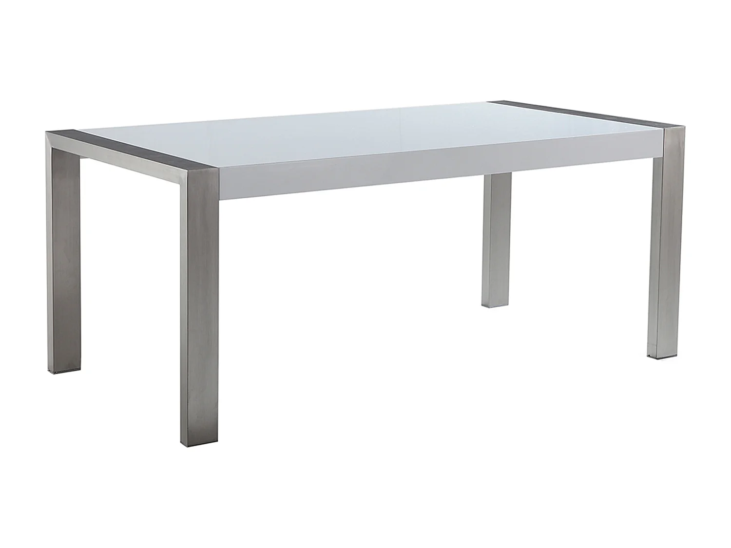 Table de repas ARCTIC Argenté 180 cm 90 cm
