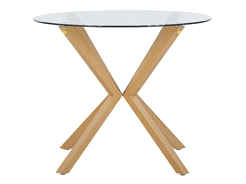 Table de repas ALTURA Transparent 90 cm 90 cm