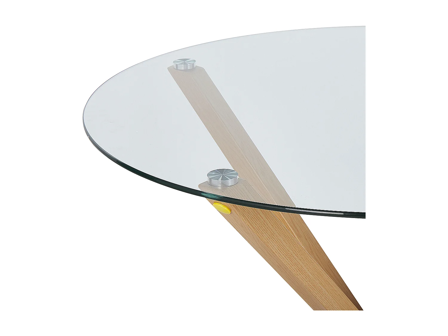 Eettafel ALTURA Transparant 90 cm 90 cm