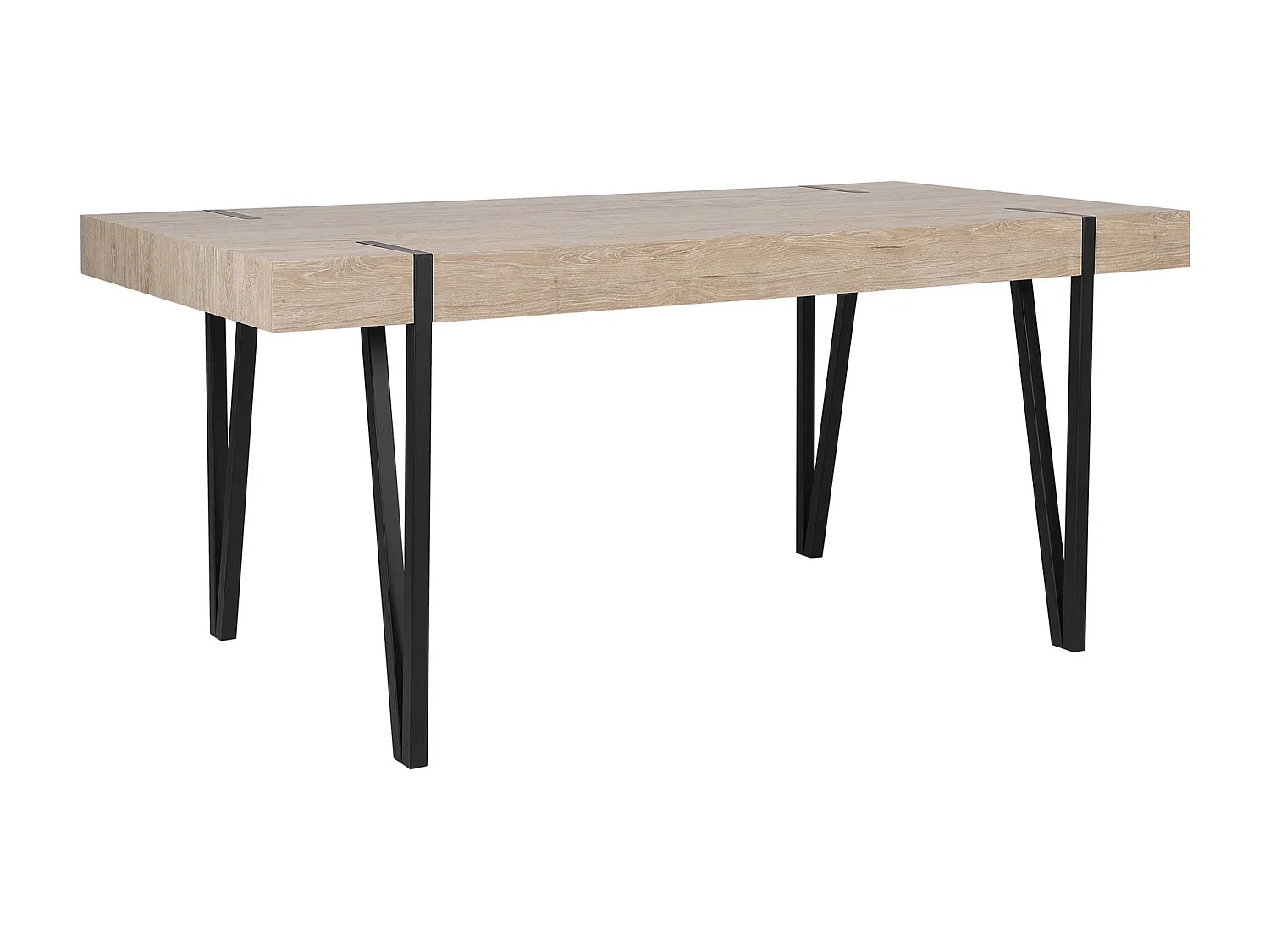 Eettafel ADENA Lichtbruin 150 cm 90 cm
