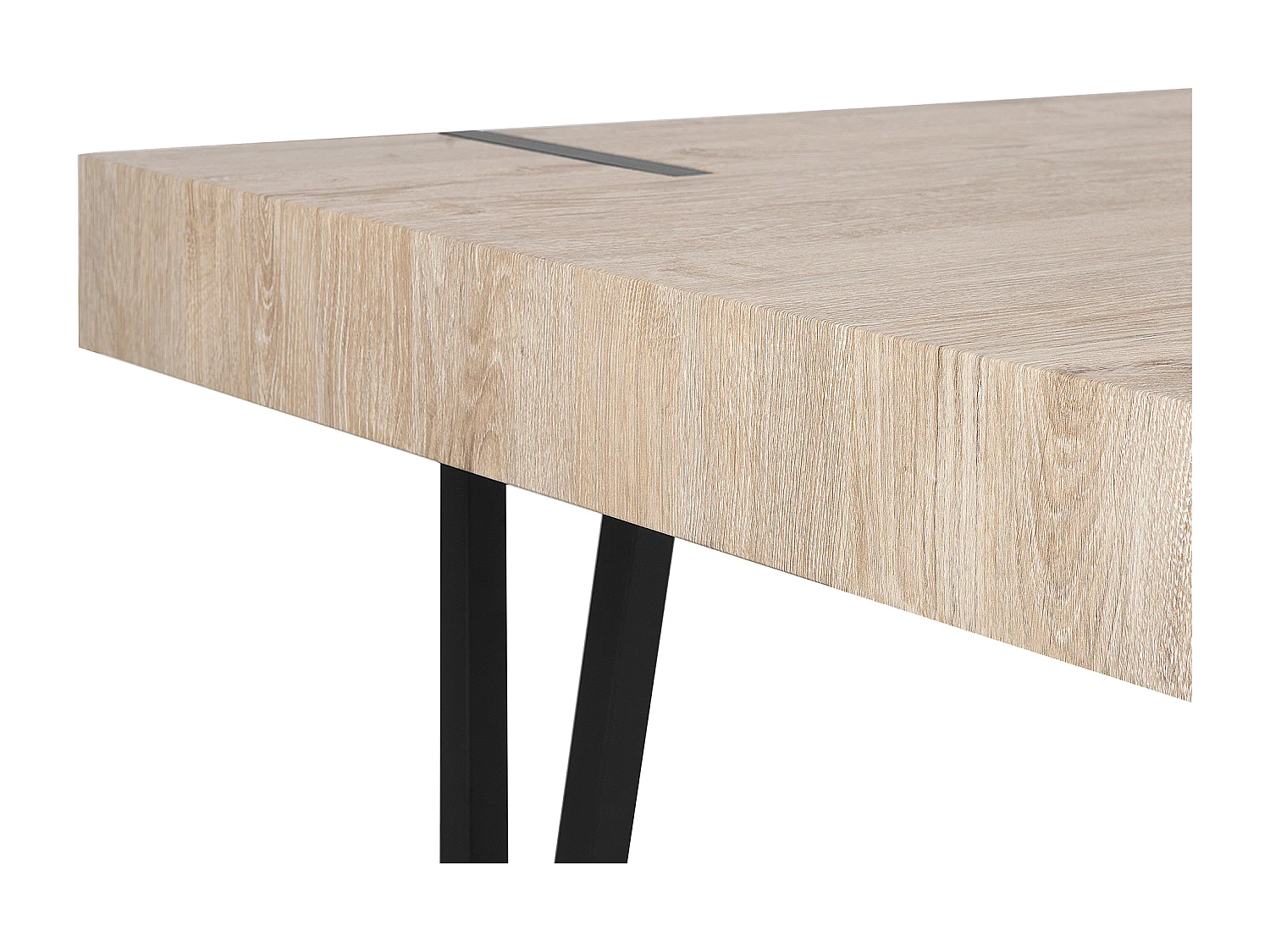 Eettafel ADENA Lichtbruin 150 cm 90 cm