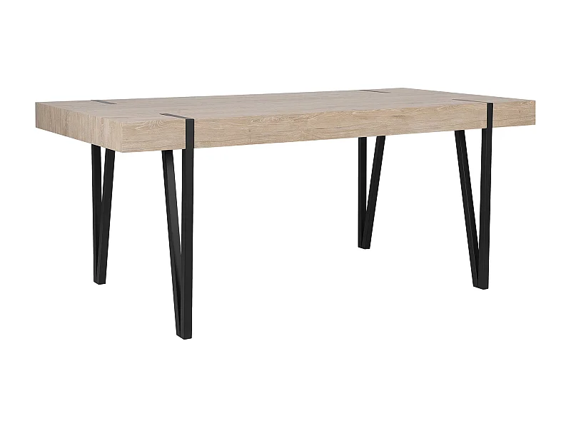 Table de repas ADENA Marron clair 180 cm 90 cm