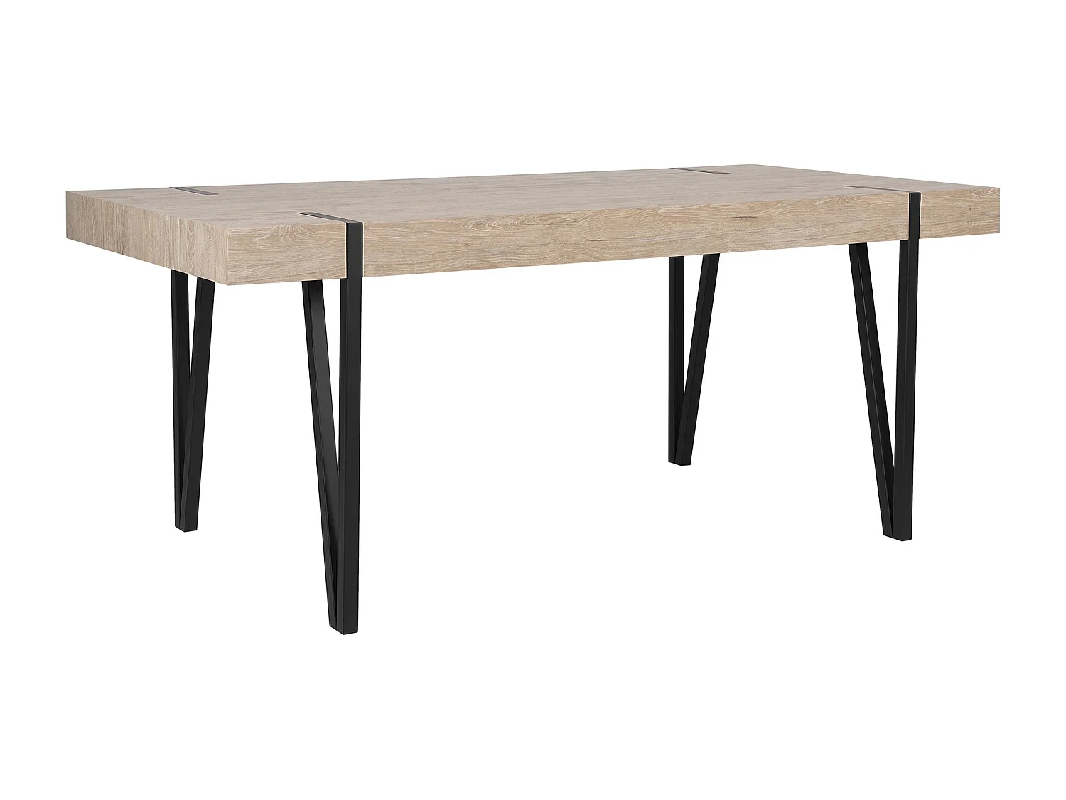 Table de repas ADENA Marron clair 180 cm 90 cm