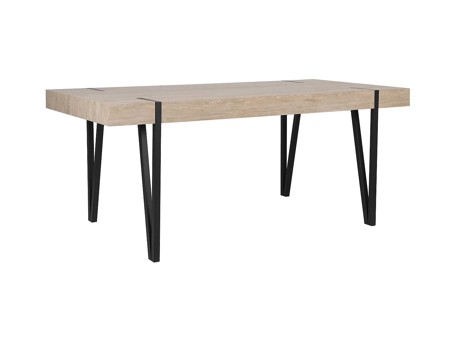 Table de repas ADENA Marron clair 180 cm 90 cm