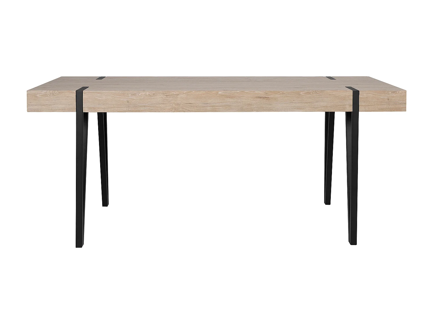 Eettafel ADENA Lichtbruin 180 cm 90 cm
