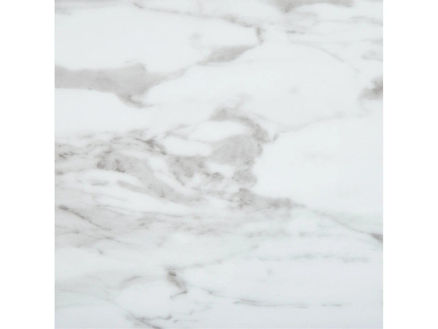 Table de repas BALLINA Marbre blanc 160 cm 90 cm Verre de sécurité