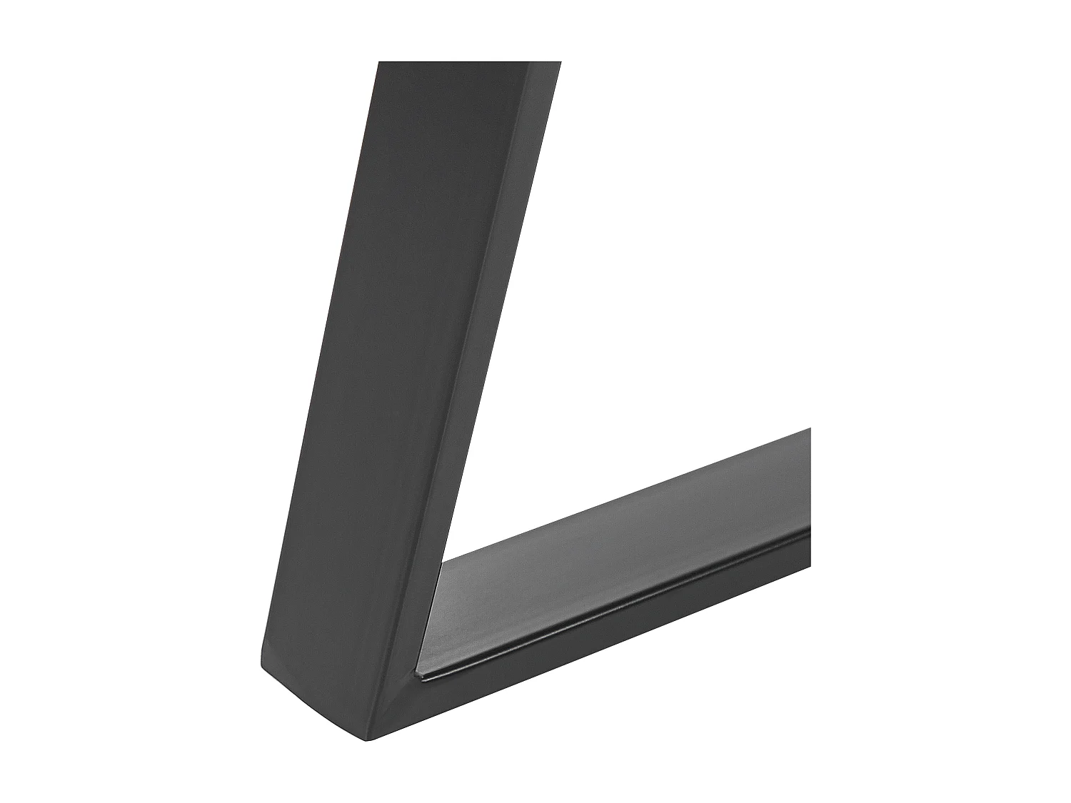 Runder Esstisch 100 cm Sicherheitsglas dekorative Beine in Schwarz elegant Kebri