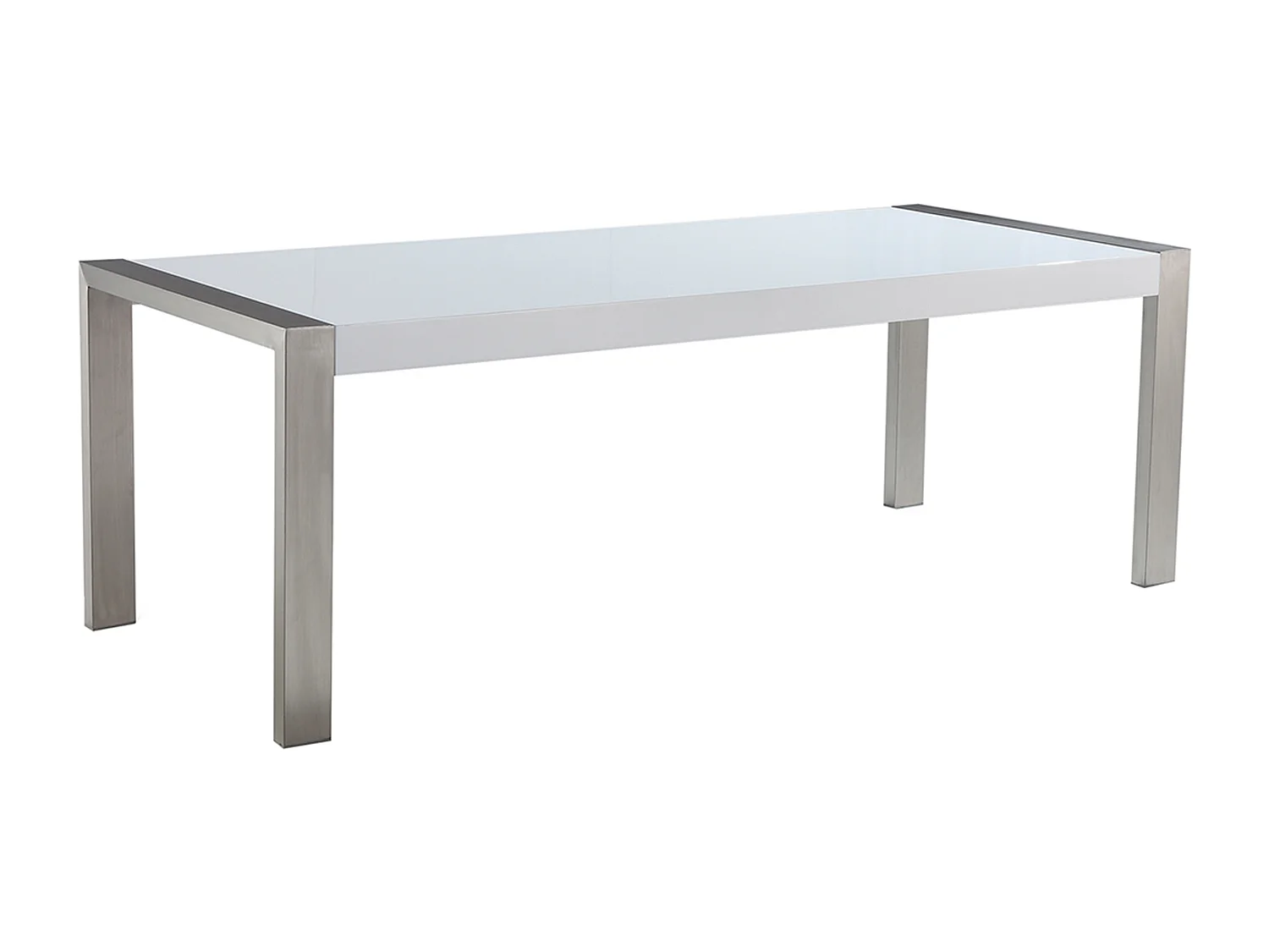 Eettafel ARCTIC Zilver 220 cm 90 cm