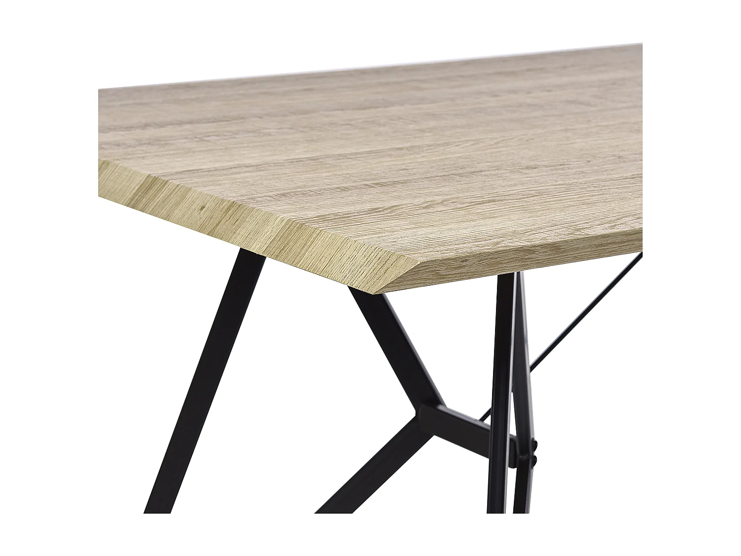 Table de repas BUSCOT Marron clair 160 cm 90 cm