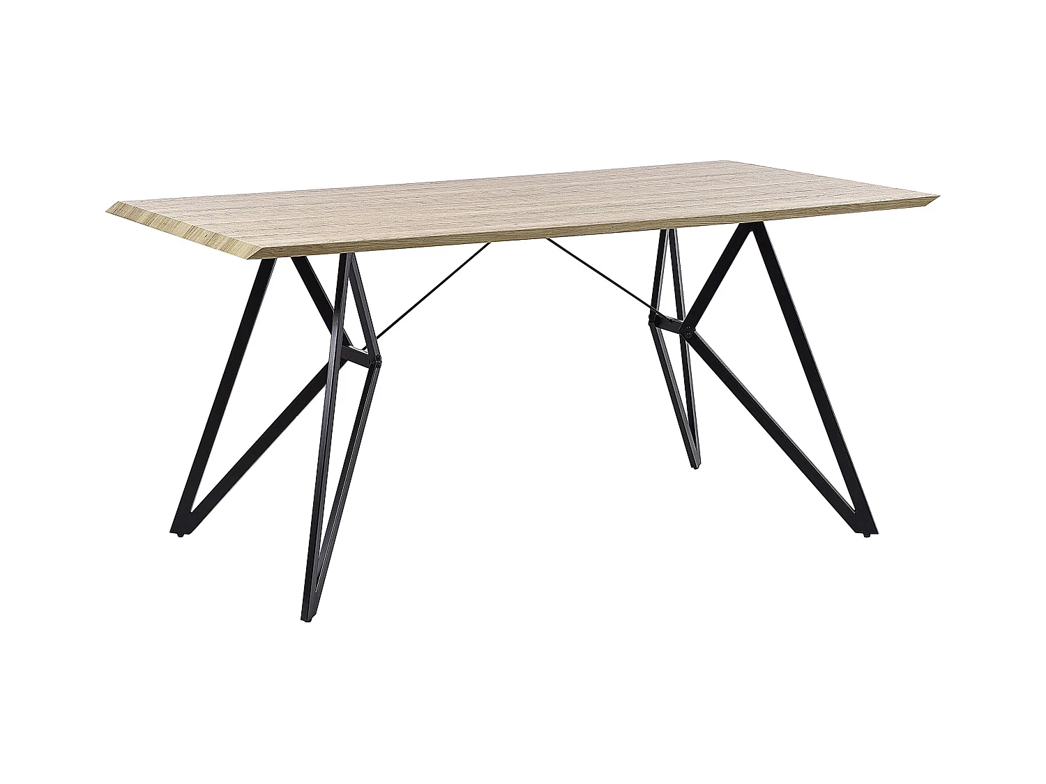 Table de repas BUSCOT Marron clair 160 cm 90 cm