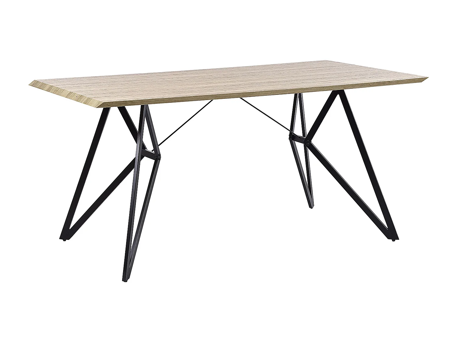 Esstisch BUSCOT Hellbraun 160 cm 90 cm