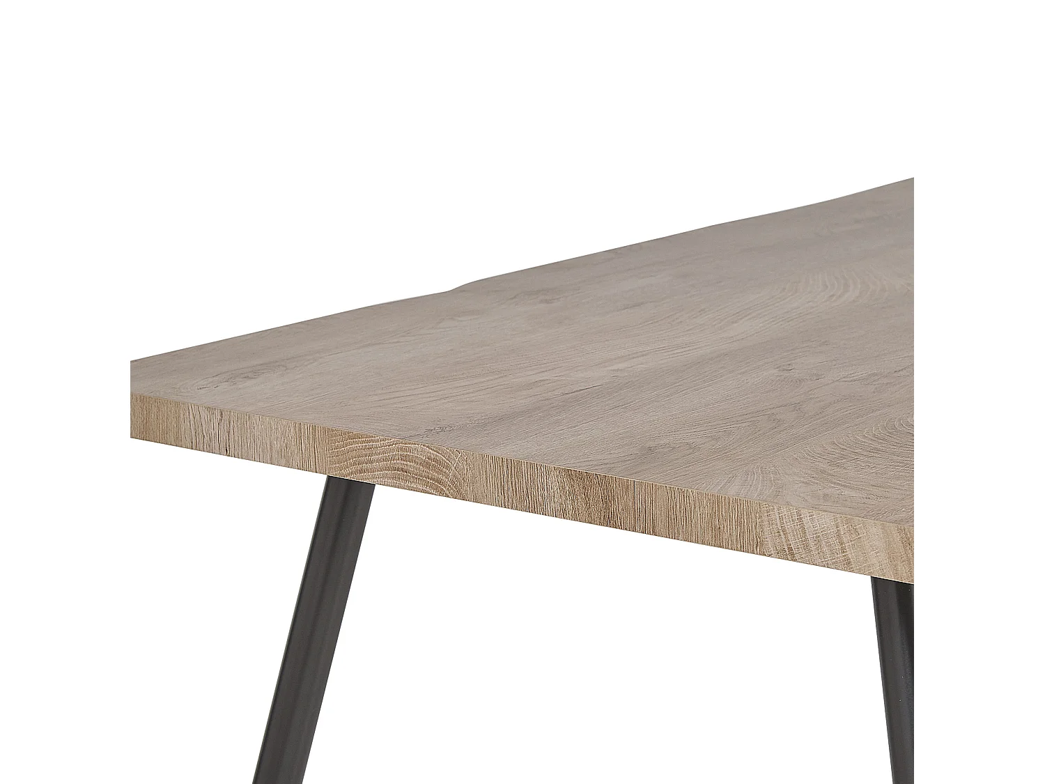 Table de repas LUTON Marron clair 120 cm 80 cm