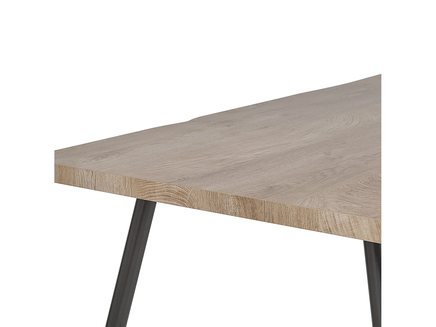 Table de repas LUTON Marron clair 120 cm 80 cm