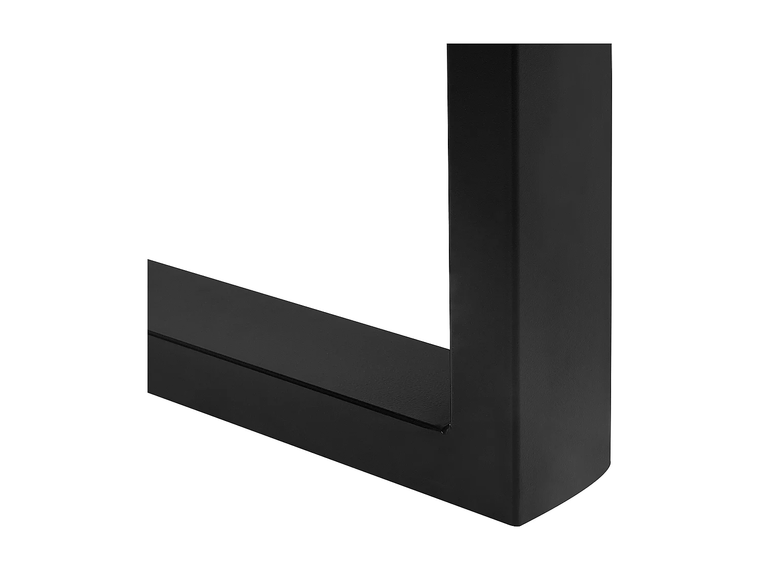 Eleganter Esstisch Akazienholz heller Holzfarbton/schwarz 180 x 94 cm Heby