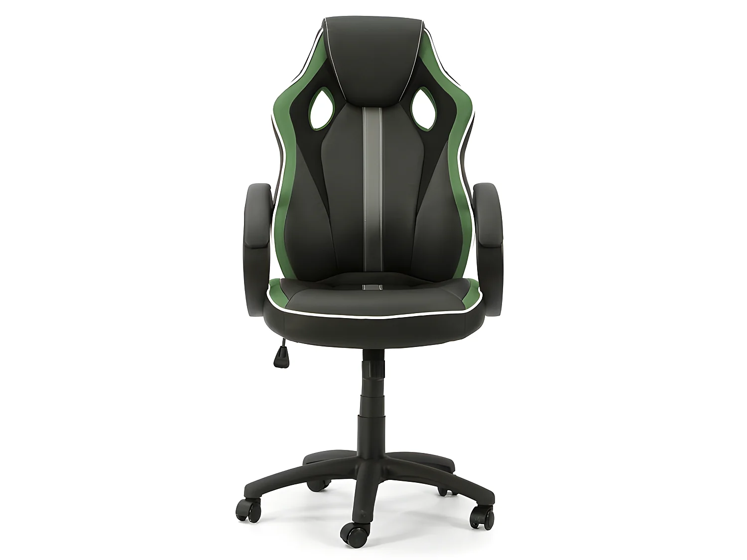 Sillón de Oficina elevable y reclinable Formula, Color Negro/Verde