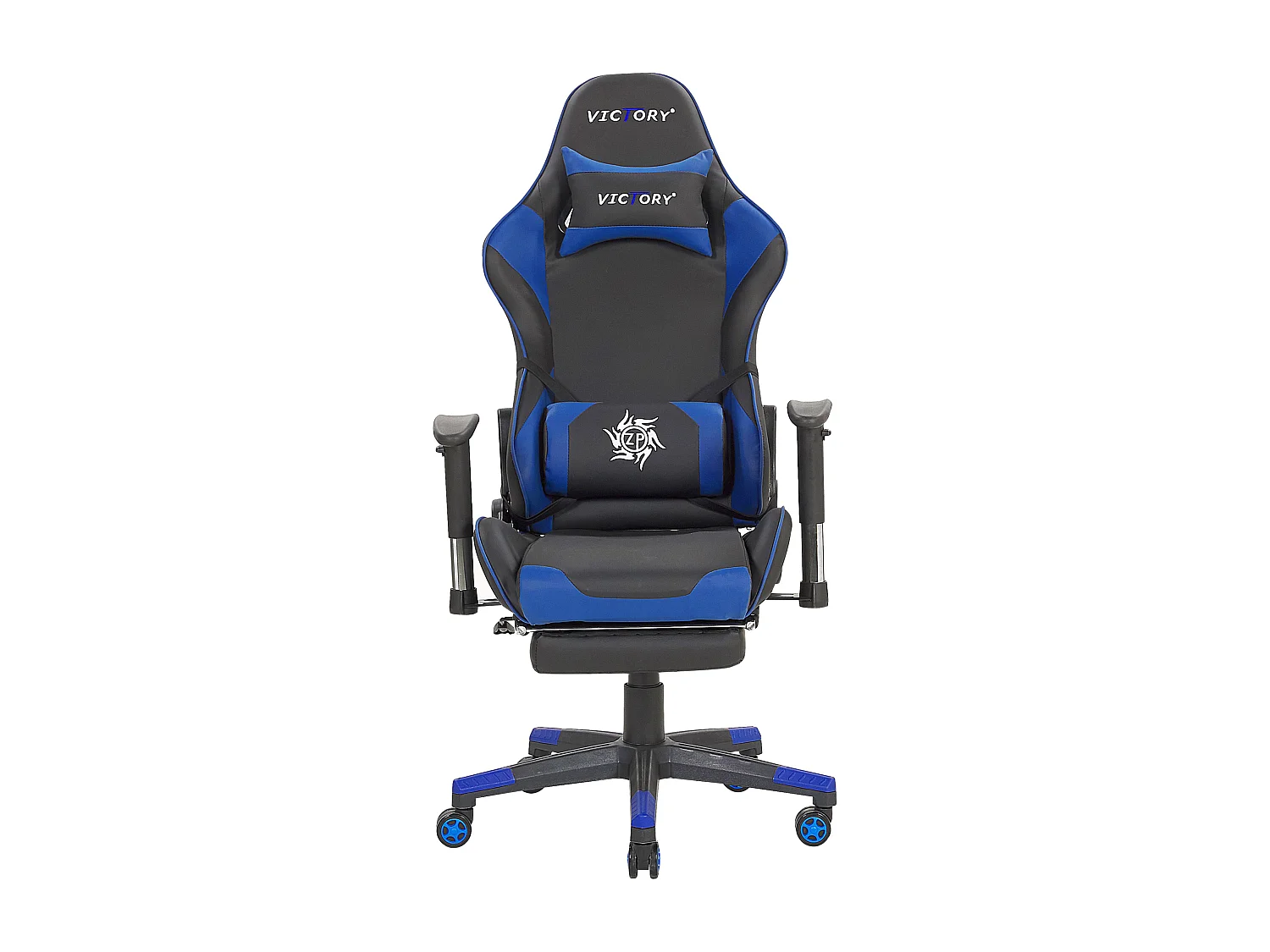 Gamestoel Draaibaar VICTORY Kunstleer Blauw