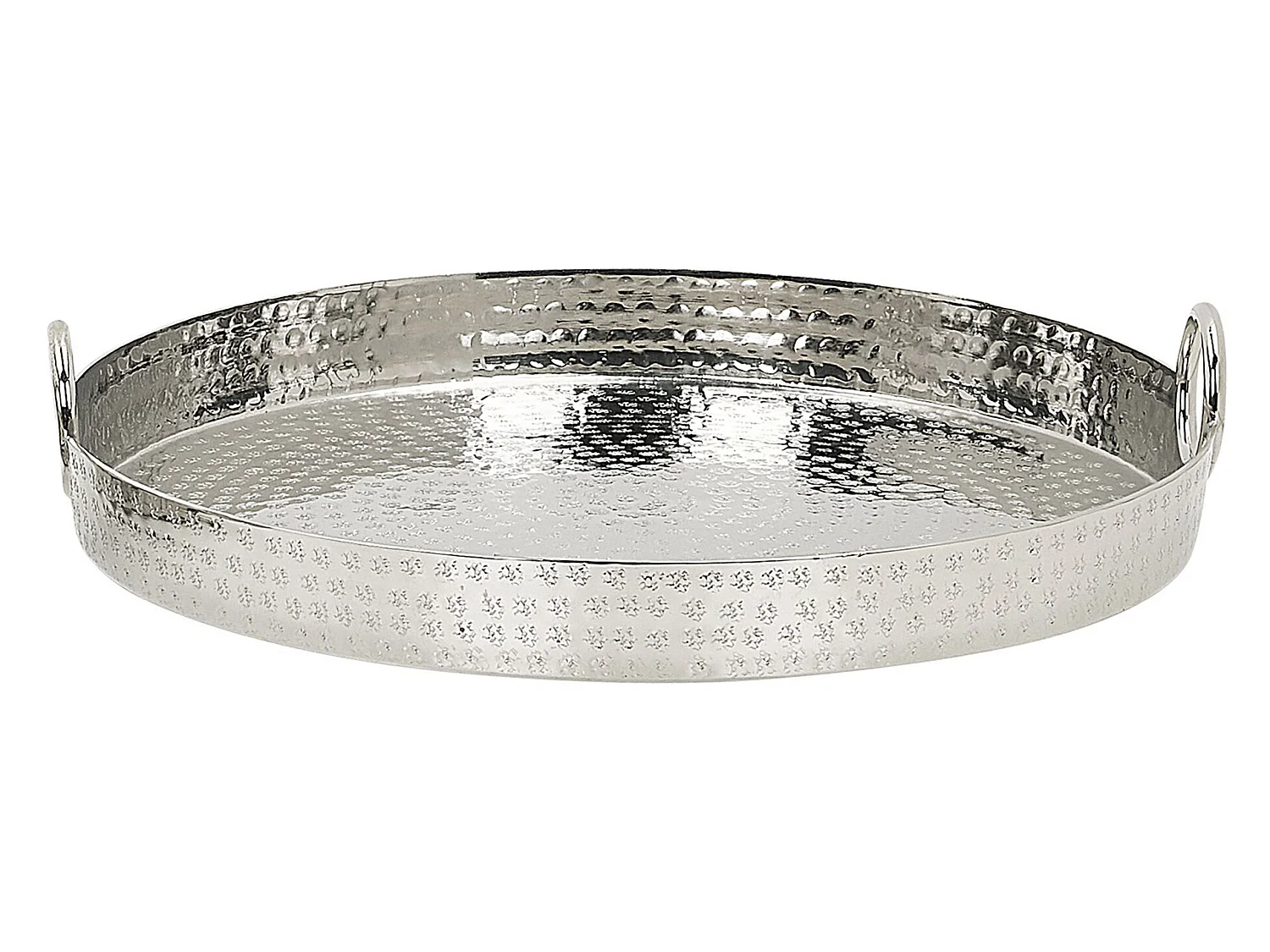 Dienblad set van 2 zilver SAFUR