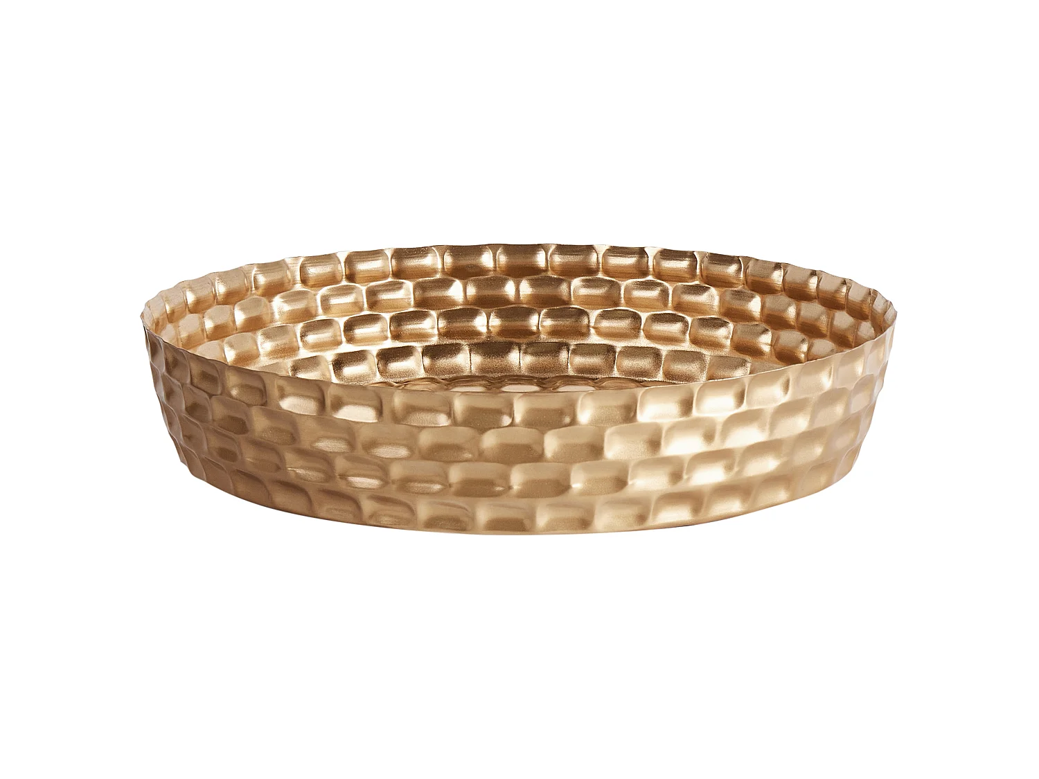 Decorative Tray SUEZ Metal Gold