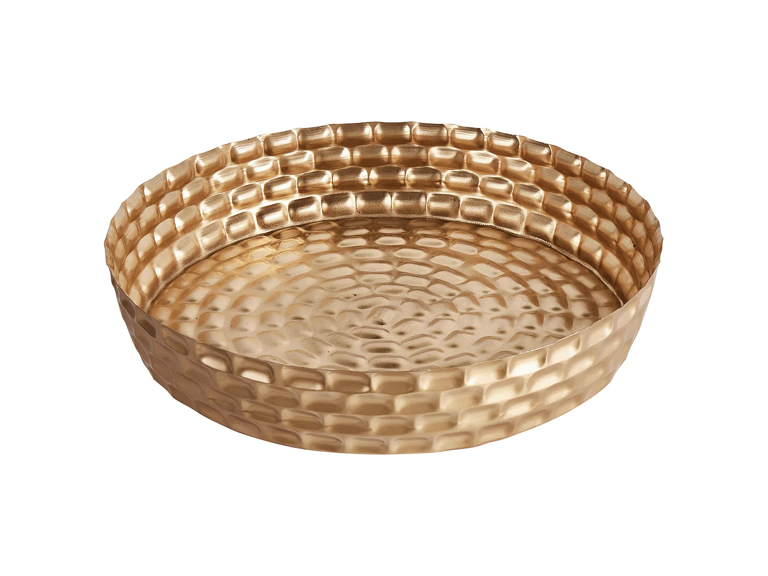 Decorative Tray SUEZ Metal Gold