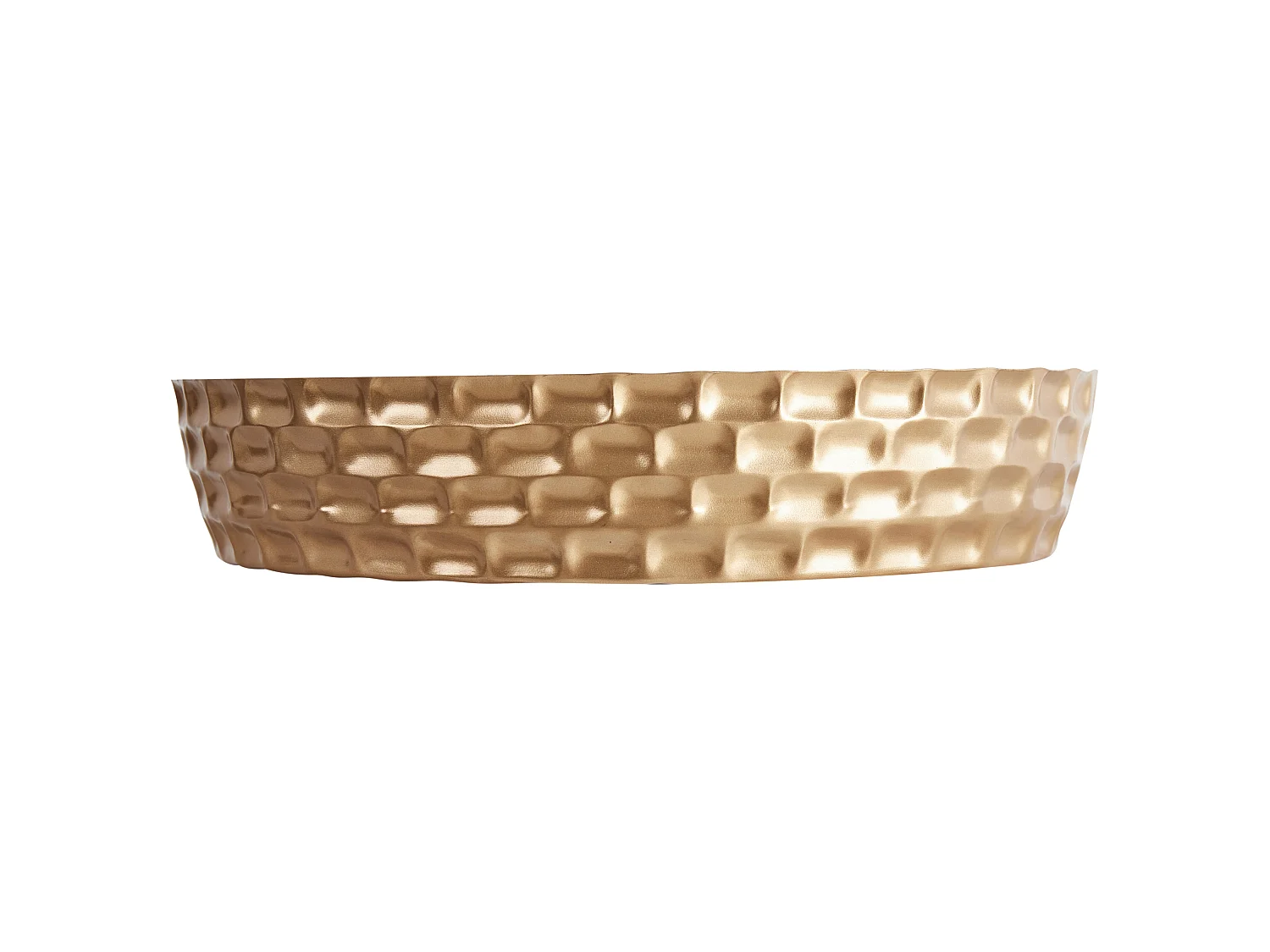 Decorative Tray SUEZ Metal Gold