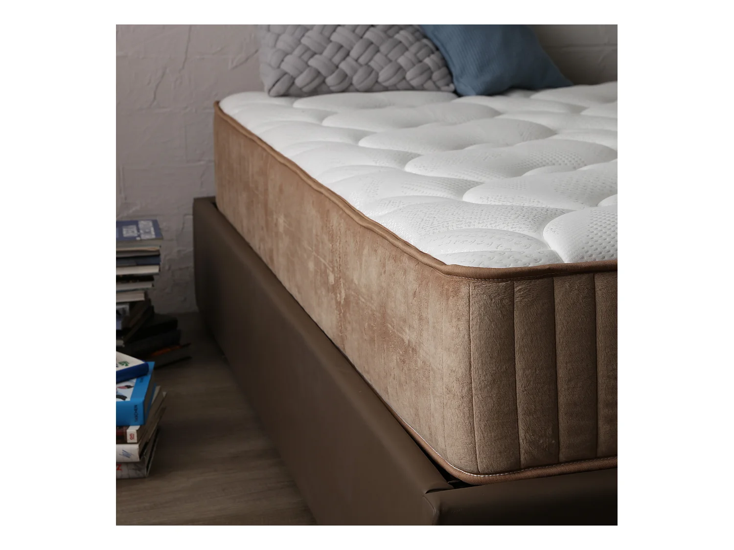 Colchón Latex Olympe 135x190 cm, 30 cm Altura + 1 cm de Latex de 38 kg/m3 + Firmeza: Media