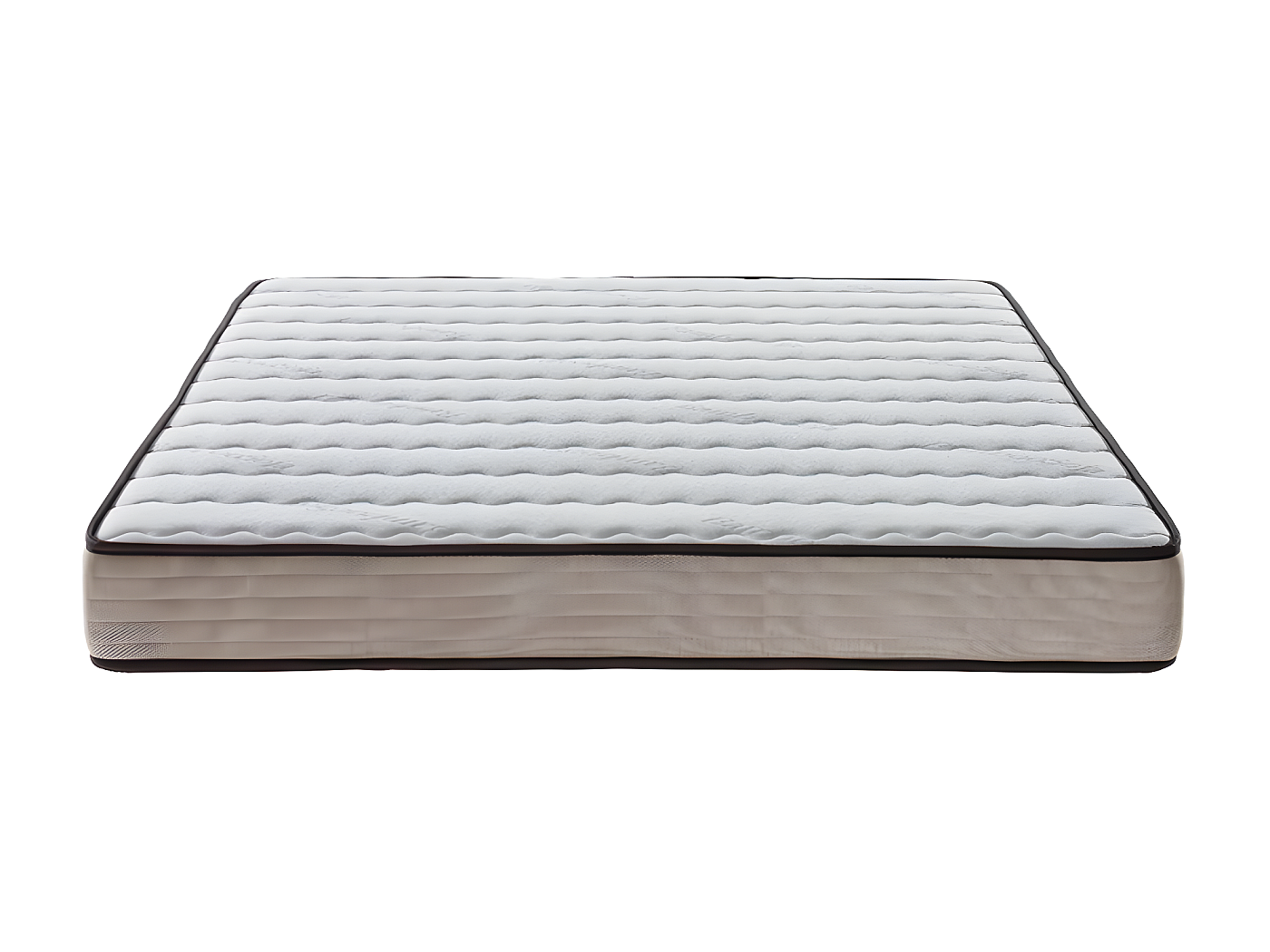 Zinus Materasso In Memory Foam Al Tè Verde – 150x200 Cm, Certificato Oeko-Tex, Bianco