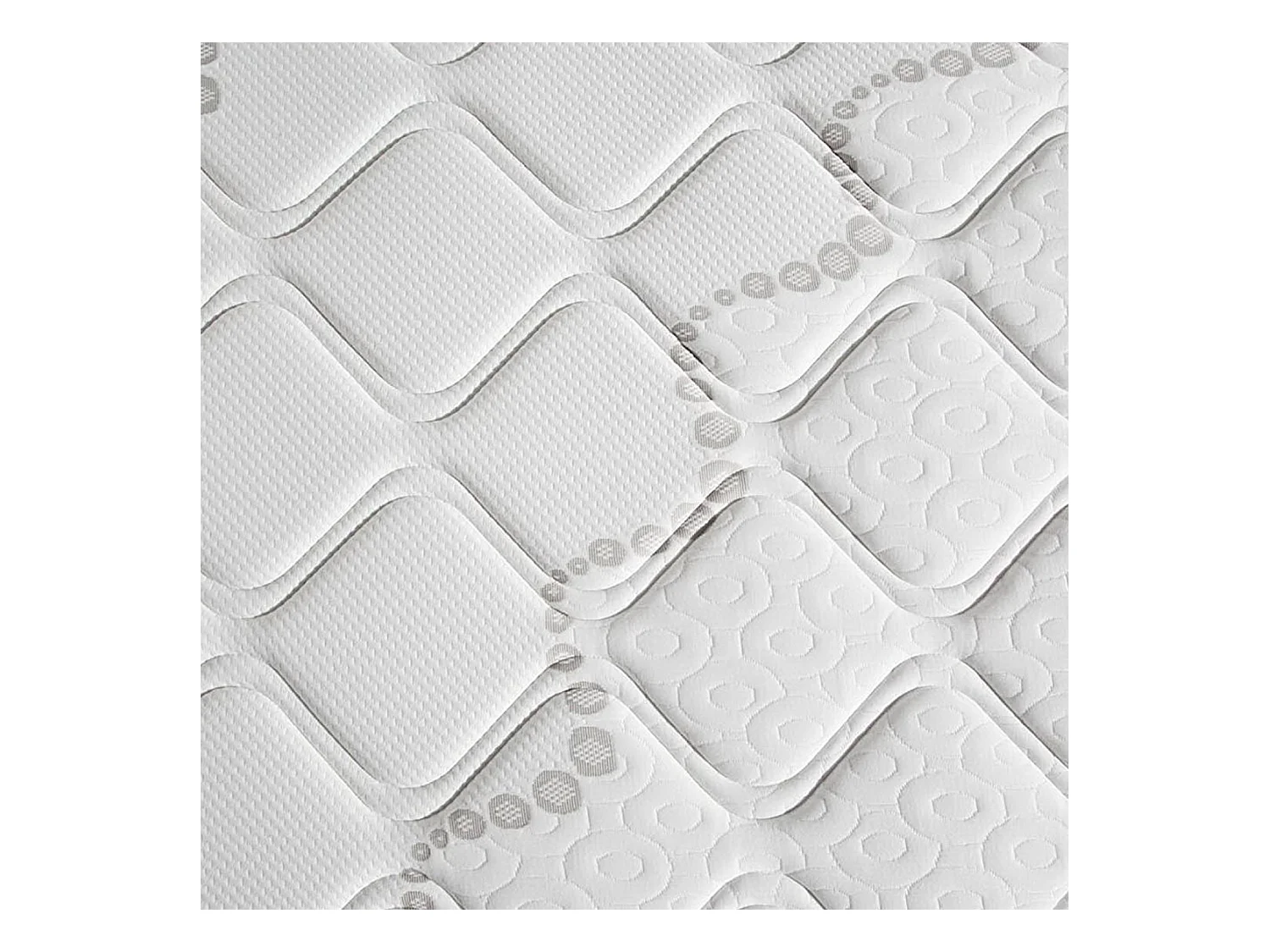 Matras Visco-elastisch Bio-Pur 140x200 cm, 18 cm hoog, 2 cm visco-elastisch.