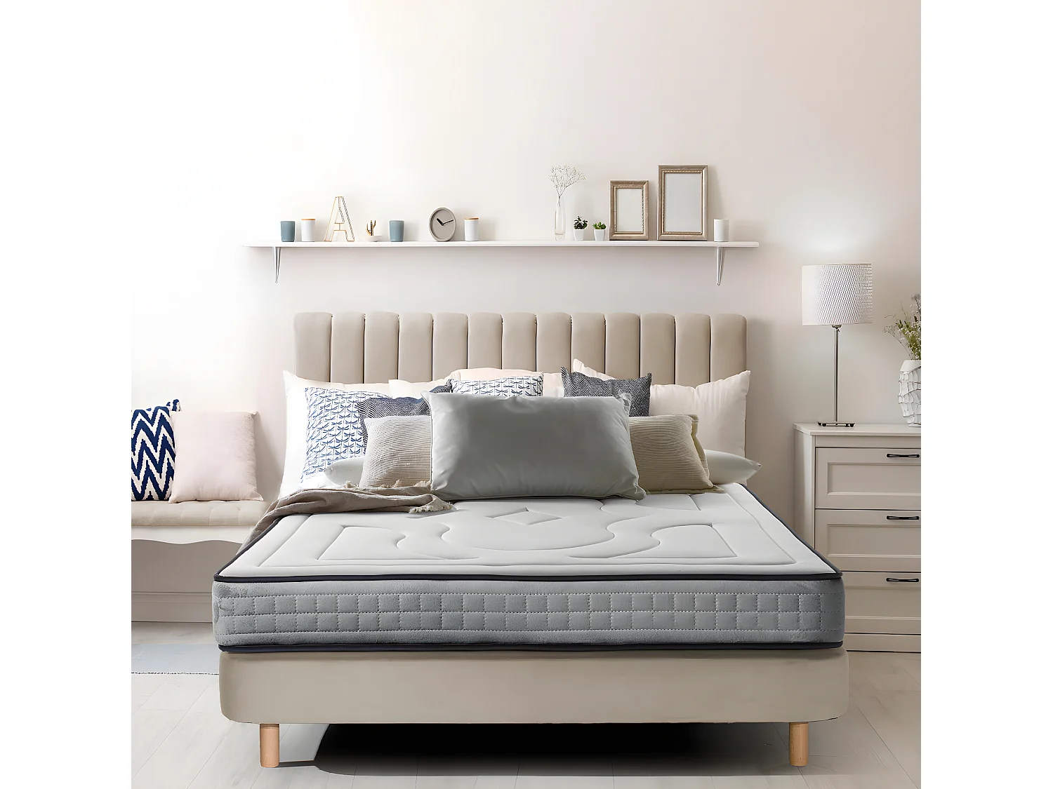 Matelas viscoélastique Bellagio Deluxe  21 cms