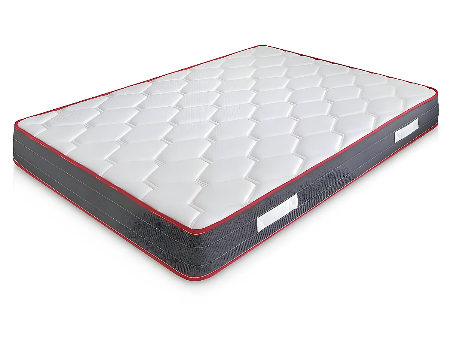 Matras Visco-elastisch Ergo-Comfort 90x190 cm, 22 cm hoog, 2 cm visco-elastisch.