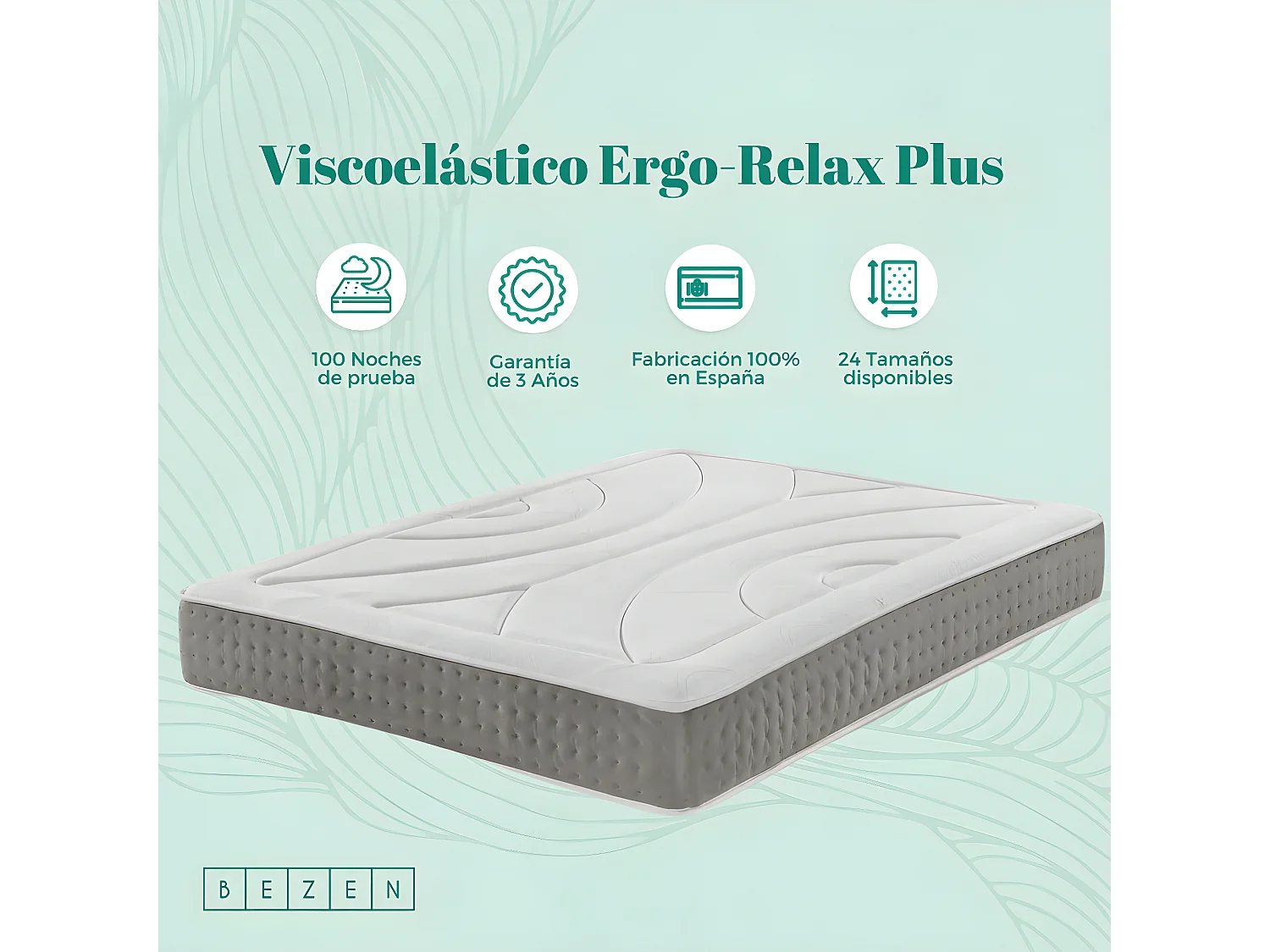 Matelas viscoélastique Ergo Relax