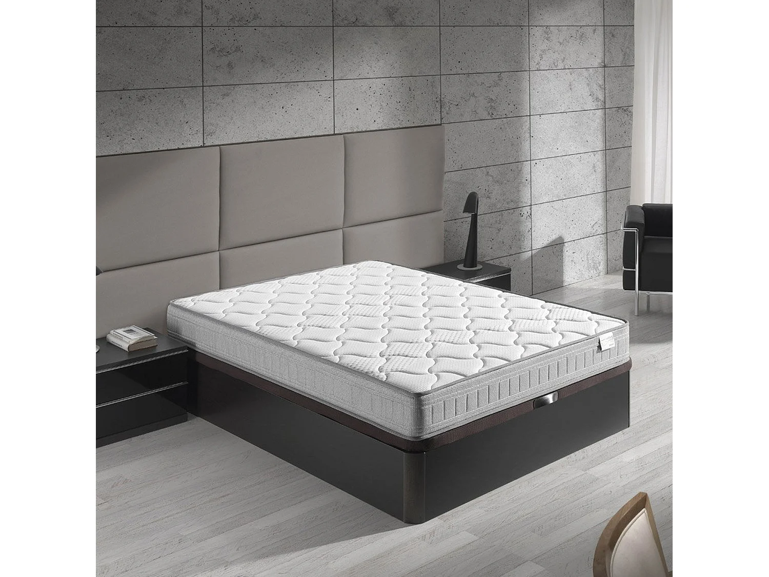 Matelas Paris 140x200 cm à mémoire de Forme, 18 cm Épaisseur