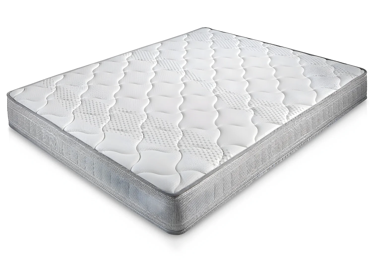 Matras Visco-elastisch Parijs 90x190 cm, 18 cm hoog, 2 cm visco-elastisch