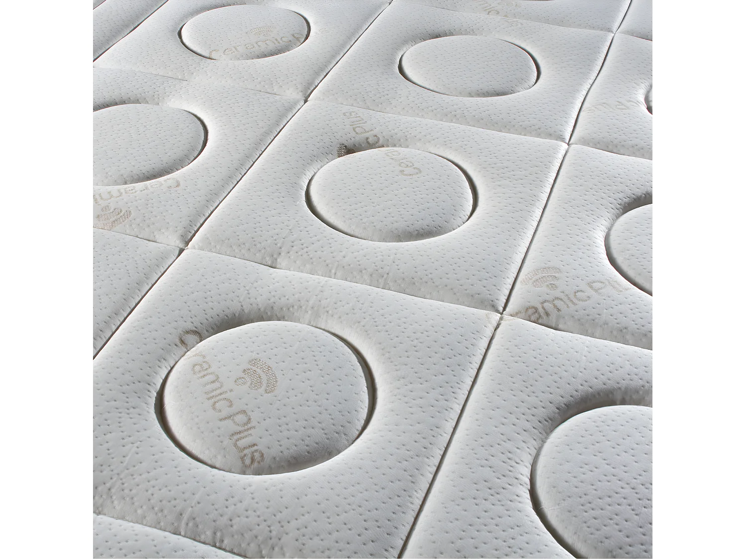 Matelas 180X200 extradoux 7 zones à mémoire de forme 21 cm - Toscana Deluxe - équilibré - Literie confort