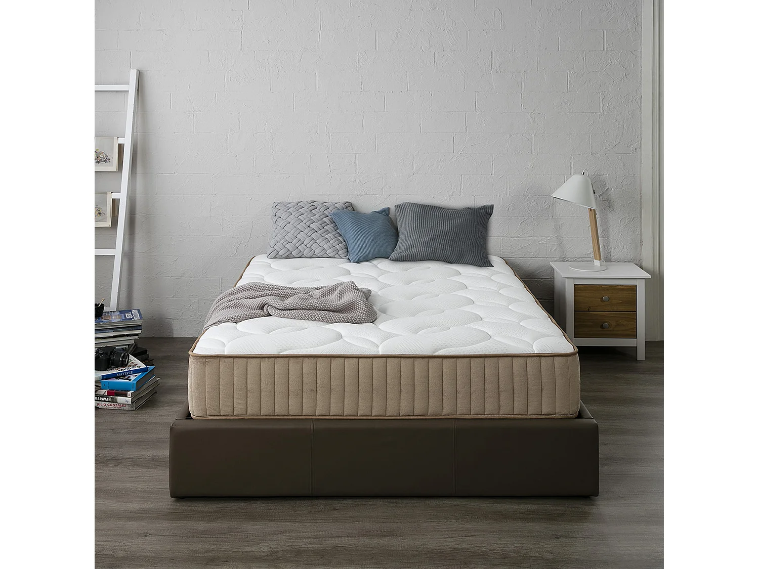 Matras Latex Olympe 150x190 cm, 30 cm Hoogte + 1 cm Latex van 38 kg/m3 + Stevigheid: Gemiddeld