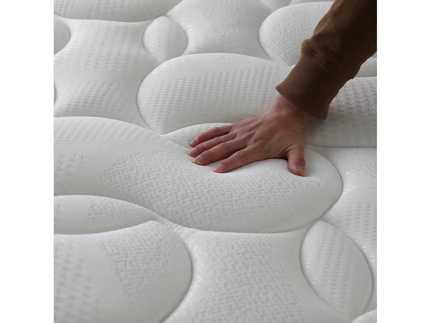 Matras Latex Olympe 150x190 cm, 30 cm Hoogte + 1 cm Latex van 38 kg/m3 + Stevigheid: Gemiddeld