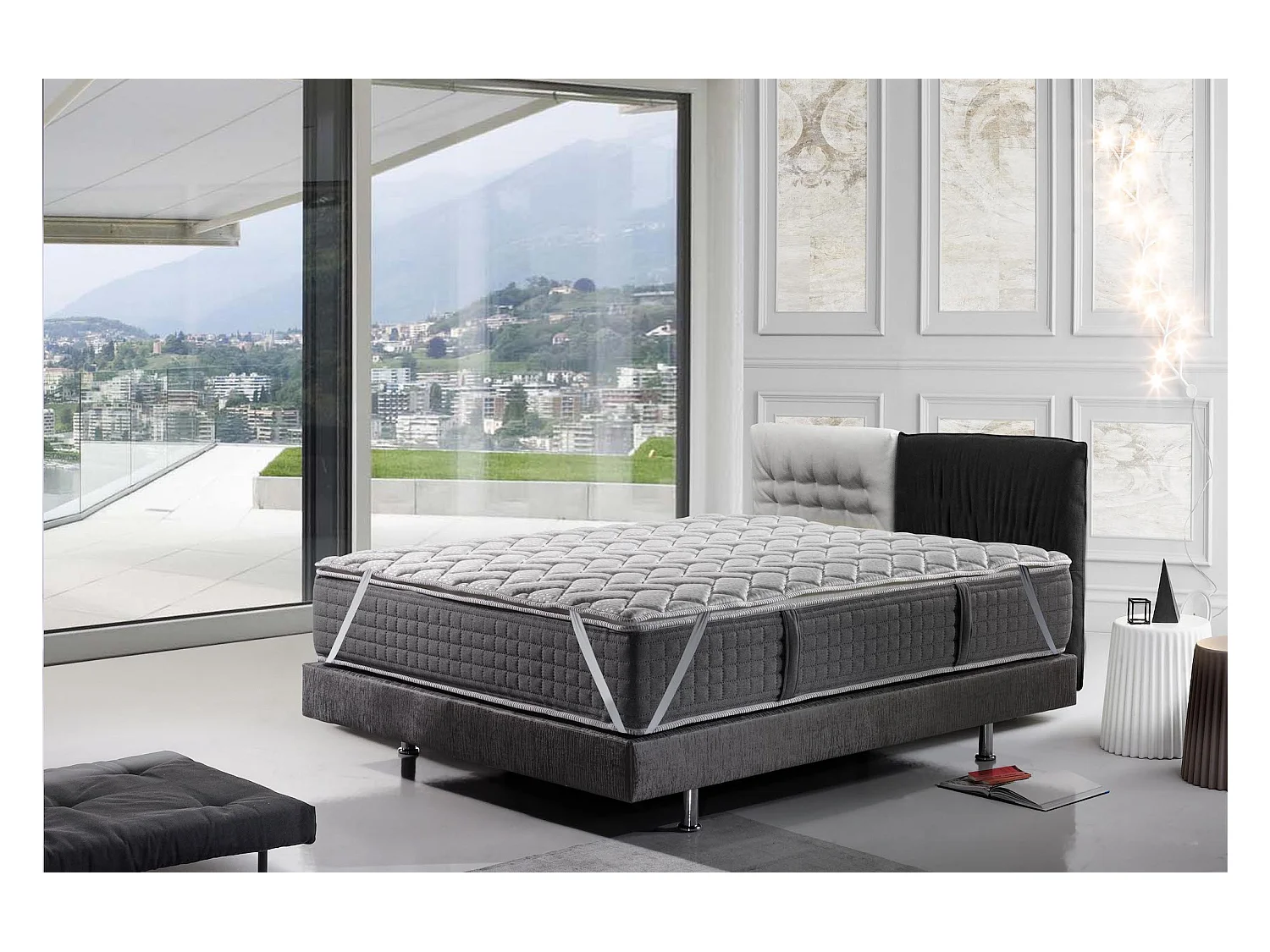 Surmatelas PHYSIO-TOP 90X200 à mémoire de forme