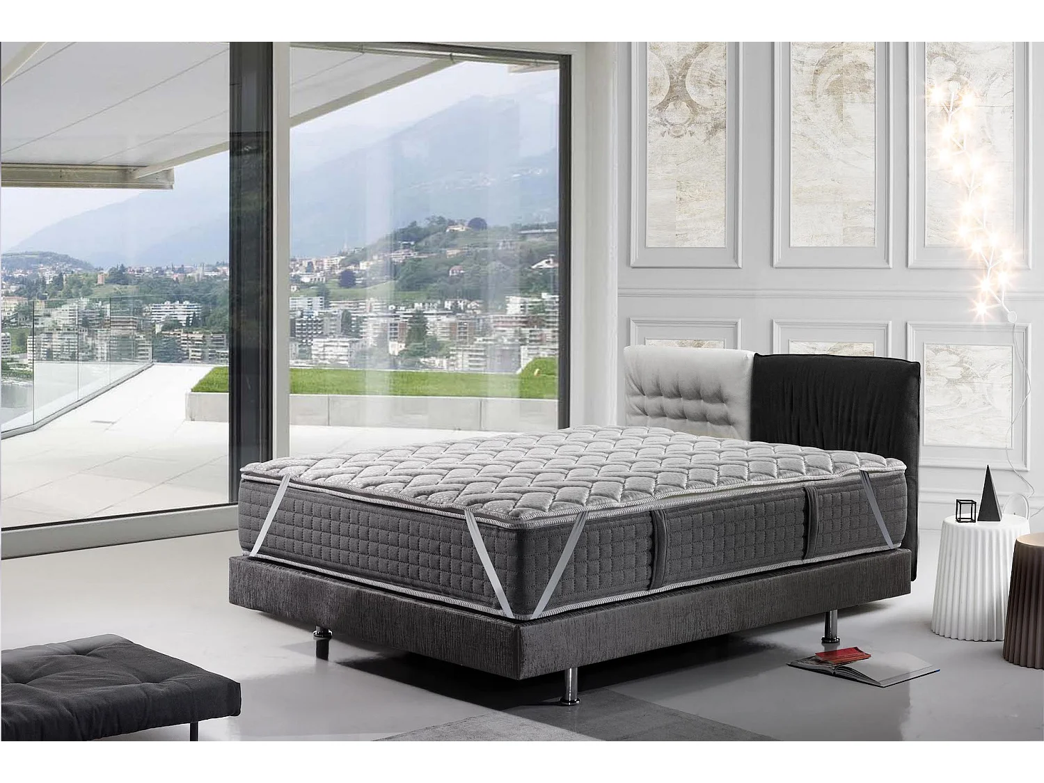 Surmatelas PHYSIO-TOP 90X200 à mémoire de forme