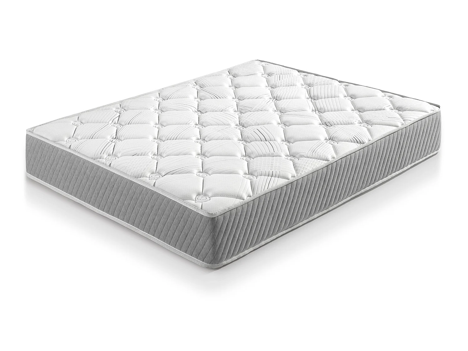 Matelas Soft Confort 135x190 cm de Ressorts Ensachés, 22 cm de Hauteur