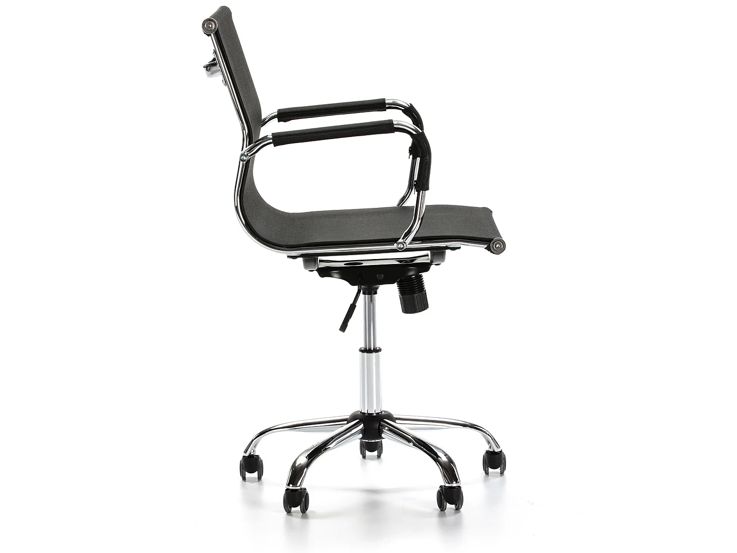 Kantoorstoel Oxford met verstelbare rugleuning, ademende stof, verstelbare hoogte