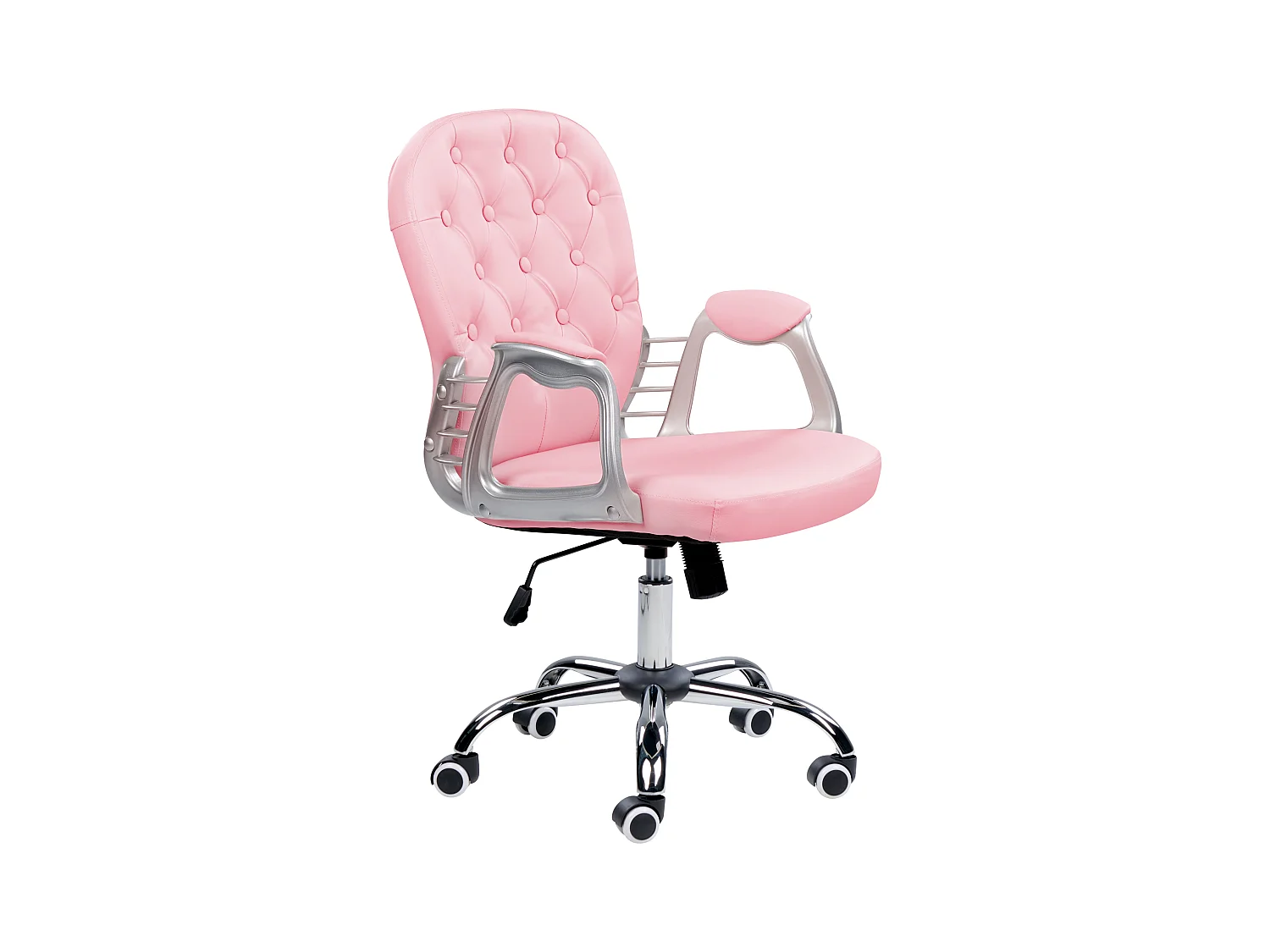 Chaise de bureau PRINCESS Cuir PU Rose