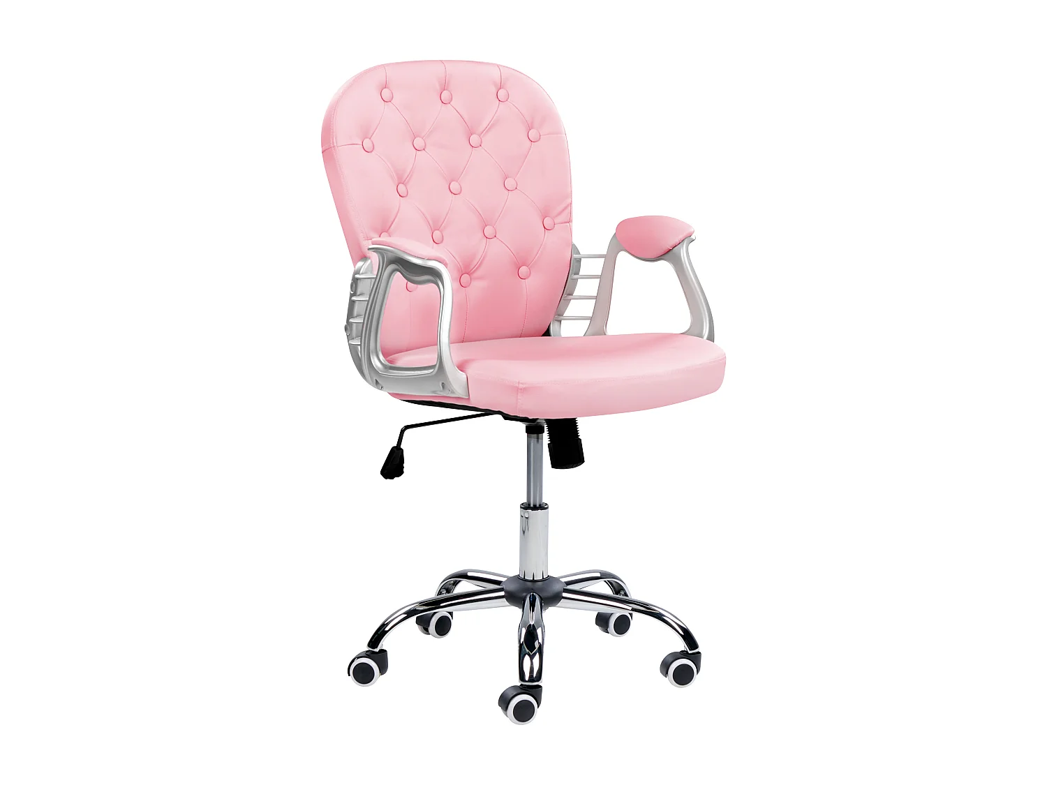 Chaise de bureau PRINCESS Cuir PU Rose