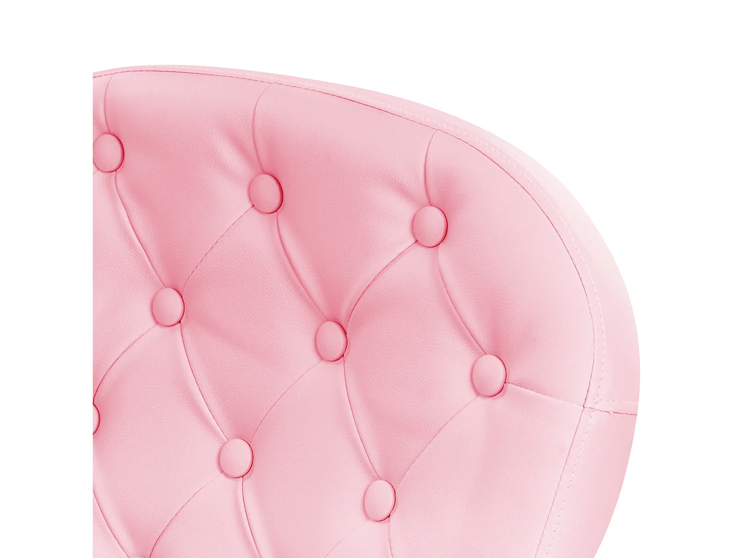 Chaise de bureau PRINCESS Cuir PU Rose