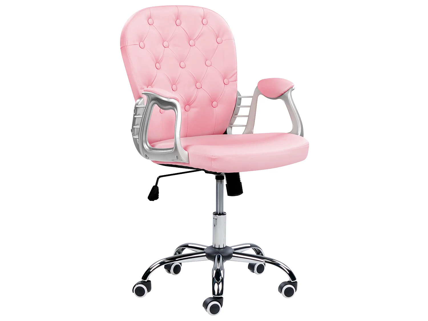 Chaise de bureau PRINCESS Cuir PU Rose