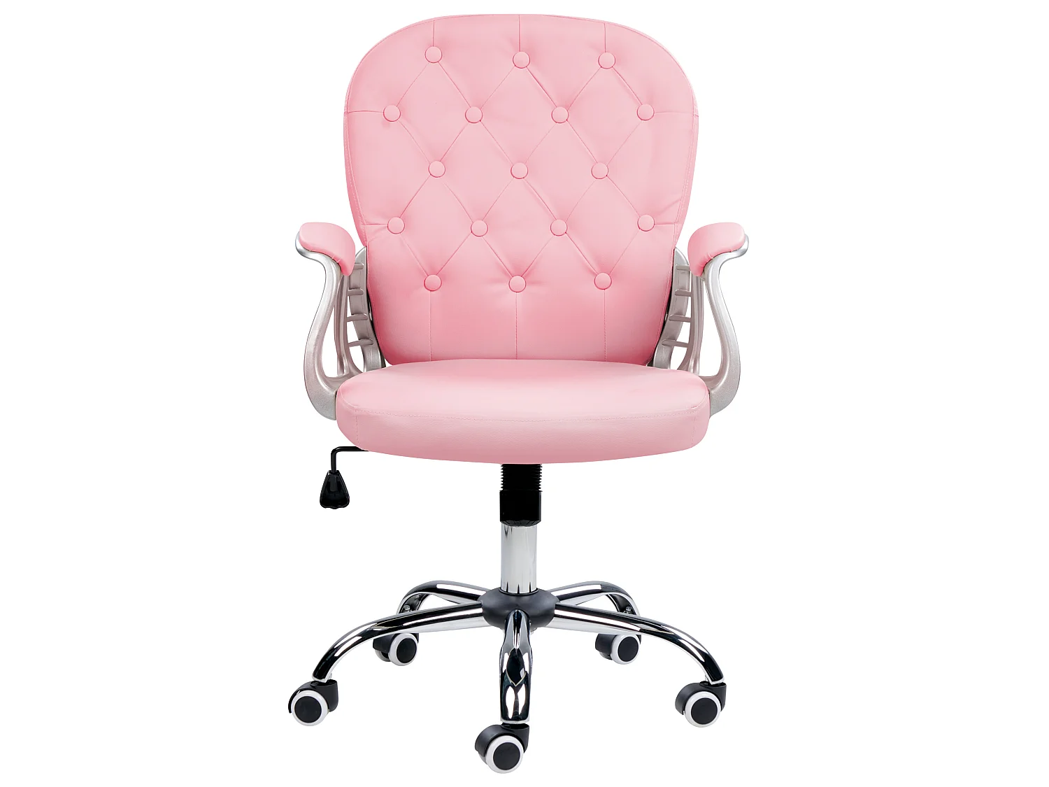 Chaise de bureau PRINCESS Cuir PU Rose