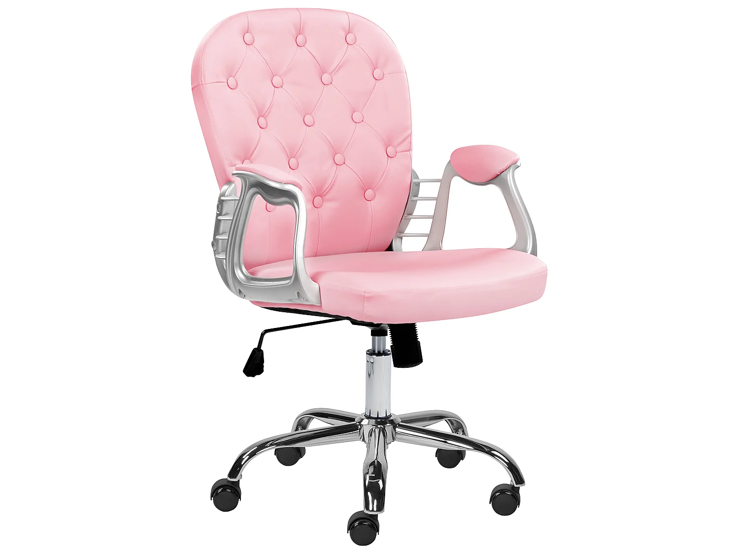 Chaise de bureau PRINCESS Cuir PU Rose