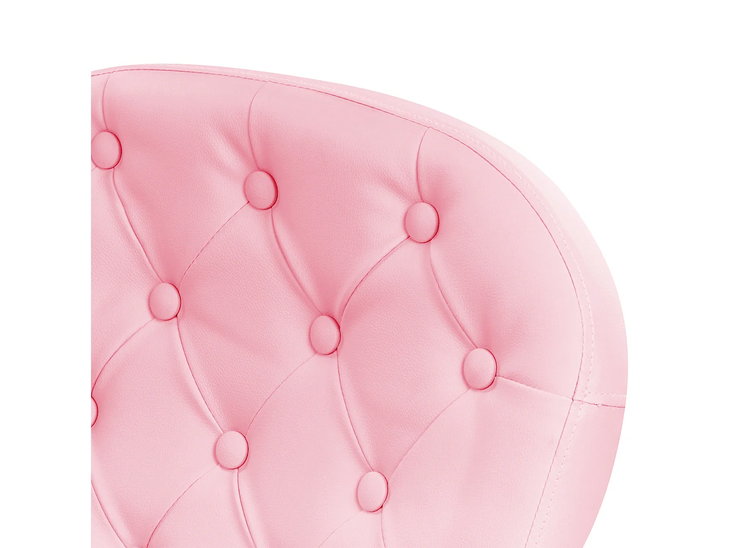 Schreibtischstuhl drehbar PRINCESS Kunstleder Rosa
