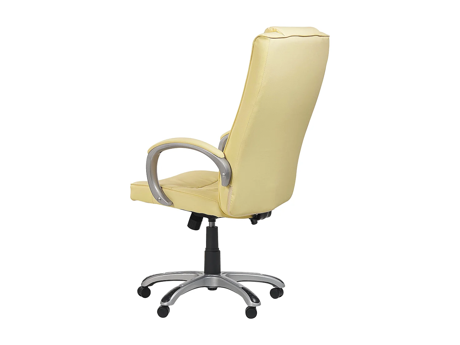Bequemer Chefsessel Massagefunktion Heizfunktion Kunstleder beige Grandeur II