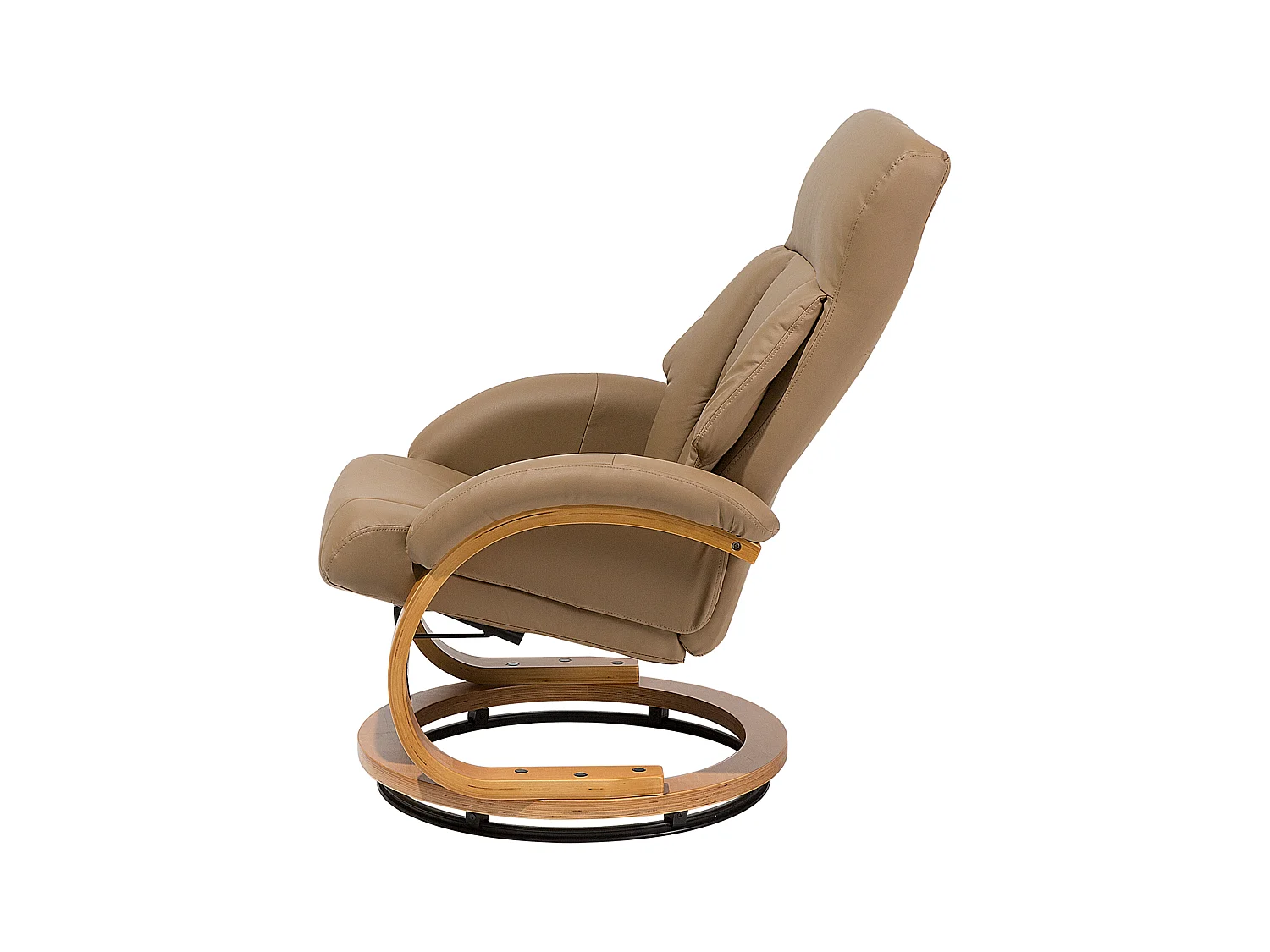 Fauteuil massant FORCE Cuir PU Beige sable